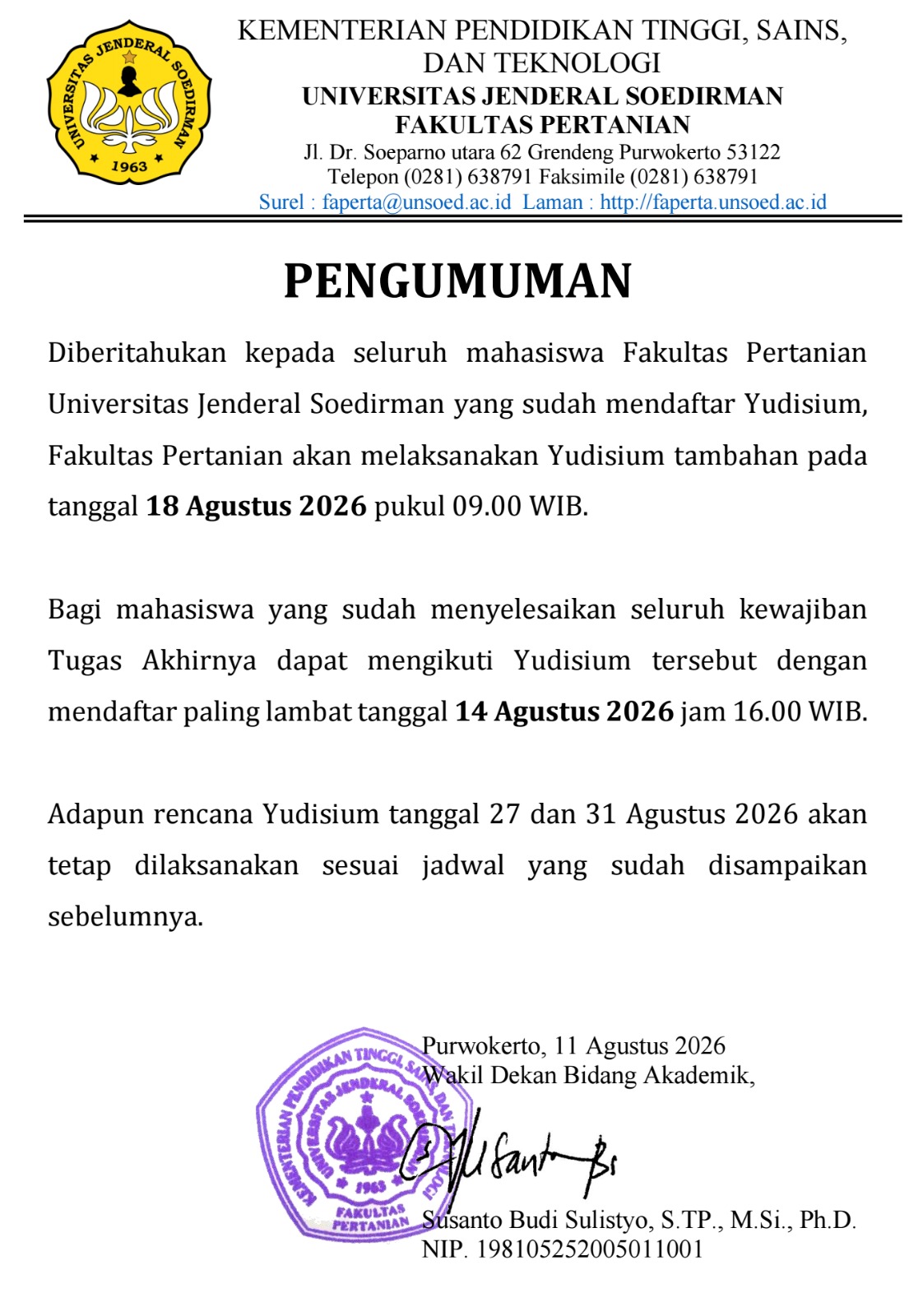 2026-08-11 Pengumuman Yudisium 18 Agustus 2026