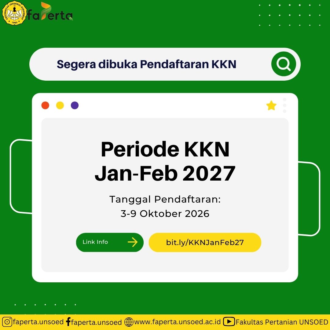 Pendaftaran KKN Jan-Feb 2027