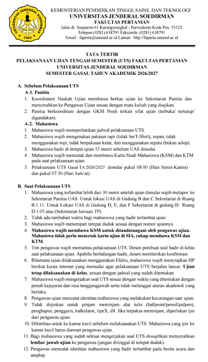 UTS Gasal 2026-2027