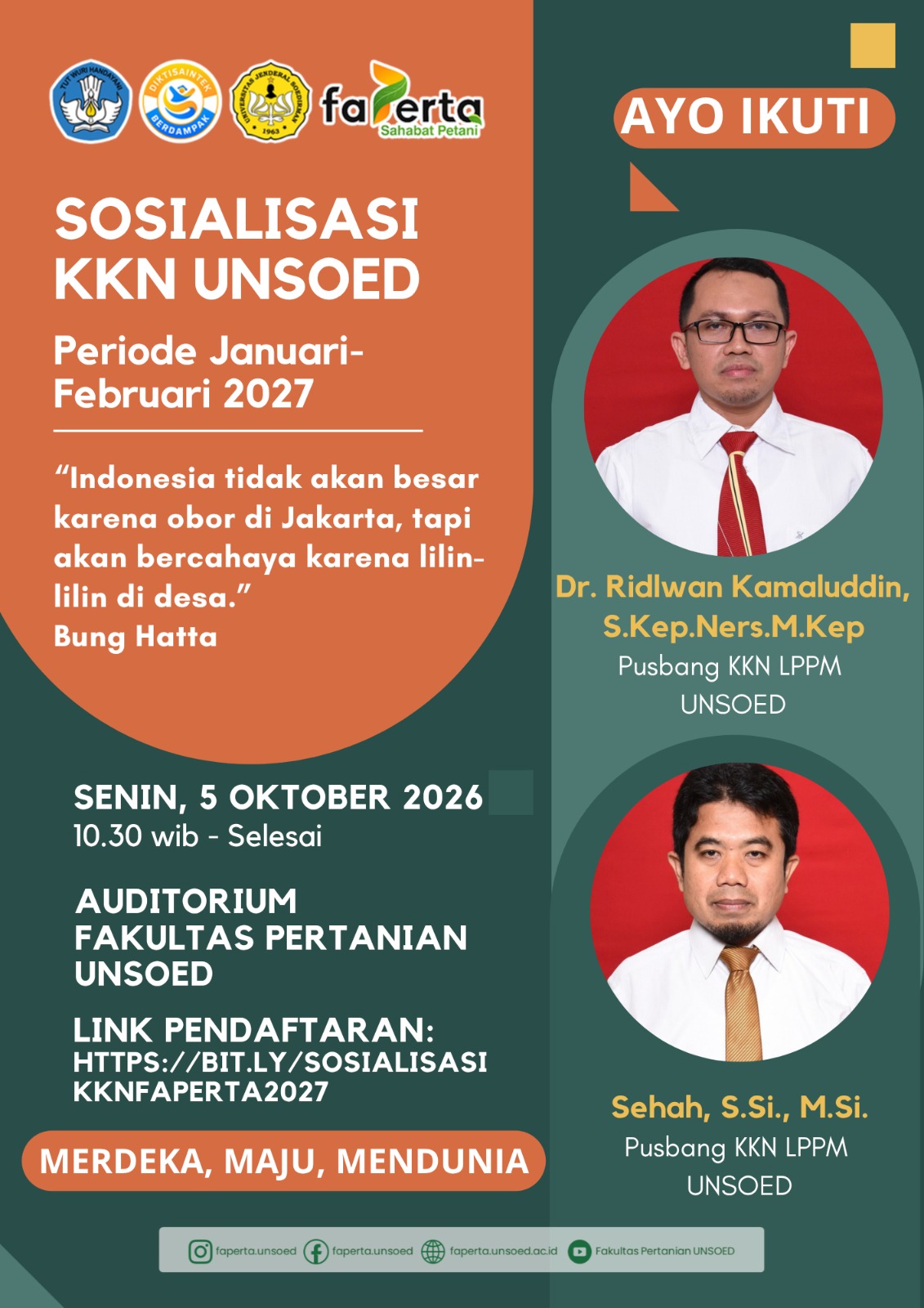 flyer sosialisasi KKN